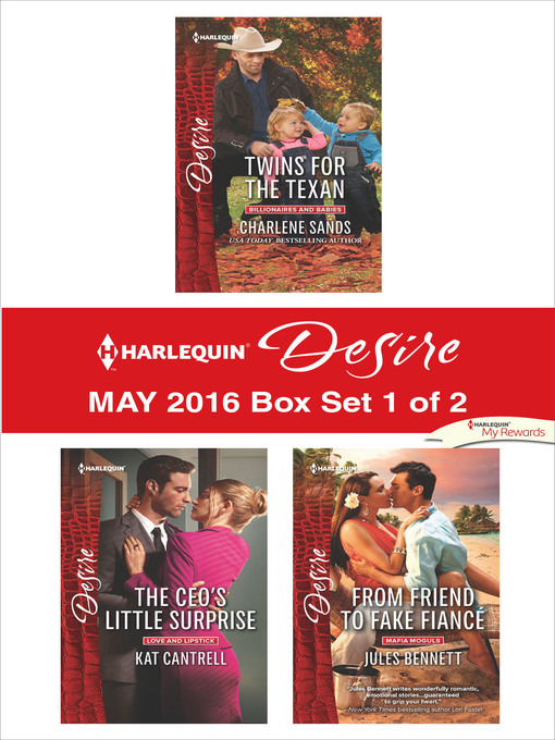 Title details for Harlequin Desire May 2016, Box Set 1 of 2 by Charlene Sands - Available